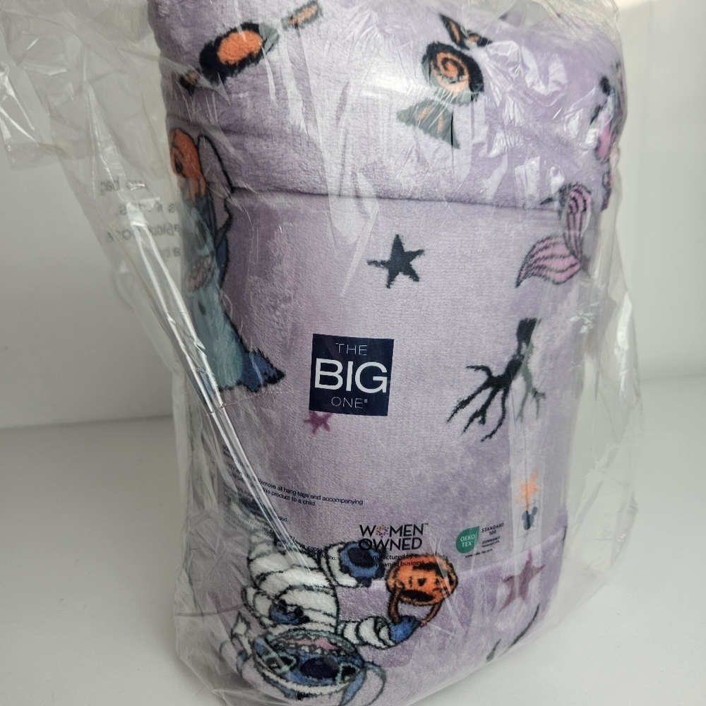 Stitch Blanket Oversized Throw Disney Halloween Blanket - Picture 6 of 8